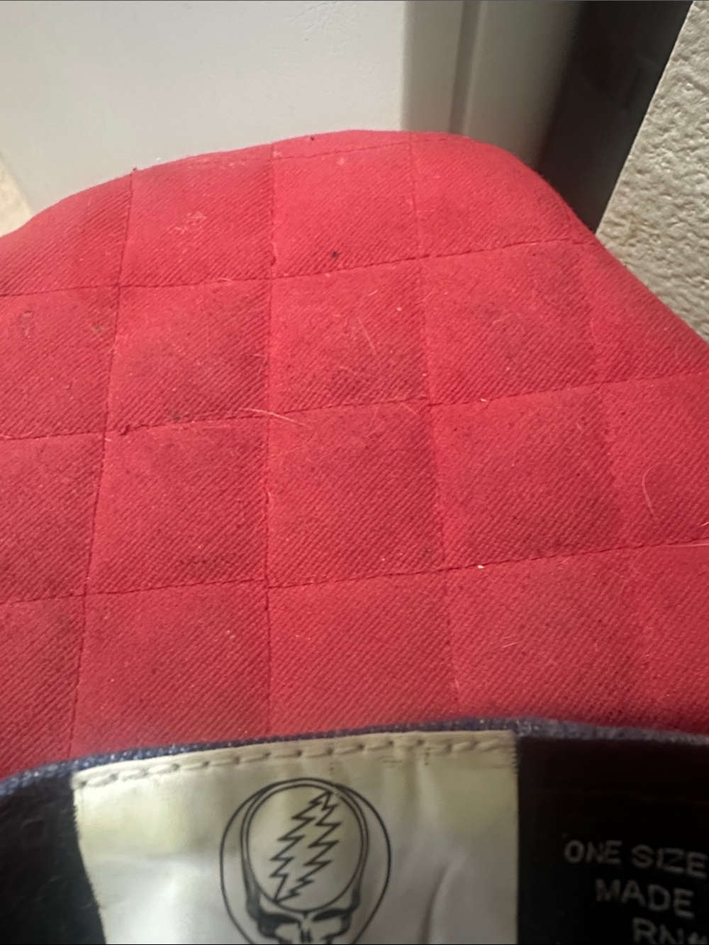 Grateful Dead denim hat dancing bears OS - Picture 3 of 4